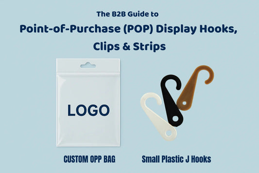The B2B Guide to Point-of-Purchase (POP) Display Hooks, Clips & Strips