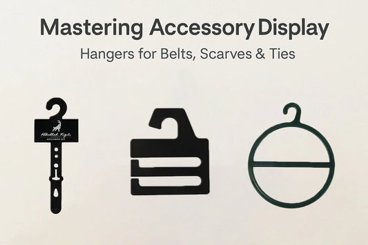 Mastering Accessory Display: Hangers for Belts, Scarves, and Ties