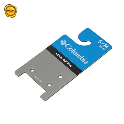 Techniques d'impression Cintres en carton personnalisés pour ceintures