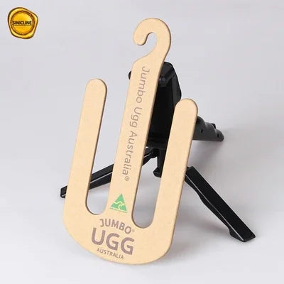 cintres à extrémité élevé de produit de carton de papier d'emballage d'épaisseur de 2mm pour l'emballage de chaussures de marques