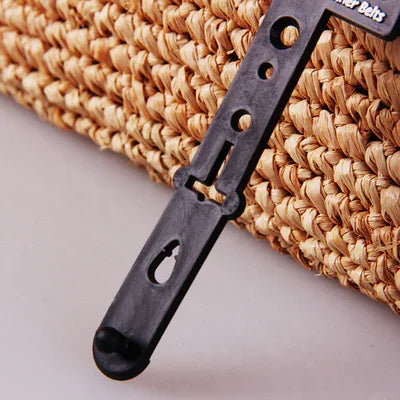 Excellents cintres en plastique imprimés par logo d'aluminium pour la ceinture véritable