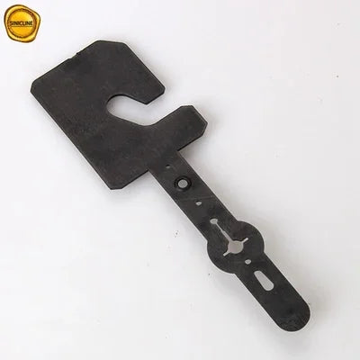 Embossed Logo PE Plastic Belt Hangers 35mm*140mm