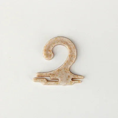 Petits crochets en plastique biodégradables écologiques de 25x25mm pour des vêtements