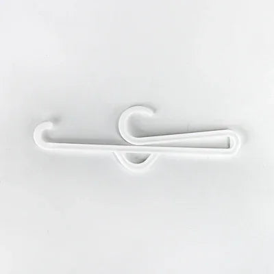 PE Semitransparent Plastic Sock Hangers With Foil Printing Logo