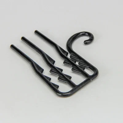 cintres en plastique d'affichage de 3 paires noires gratuites de moule de 11*8.5cm pour des chaussettes