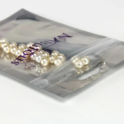 Carte d'en-tête refermable Zip-lock Polybag pour produits d'emballage