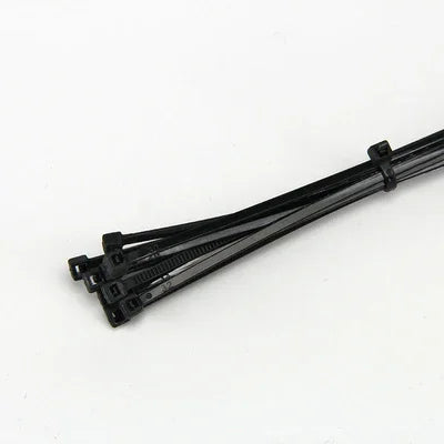 Longueur en nylon noire standard utilisée large des attaches de câble 200mm