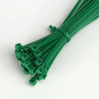 ODM Green Short Self Locking Nylon Cable Ties 2.5mmx100mm