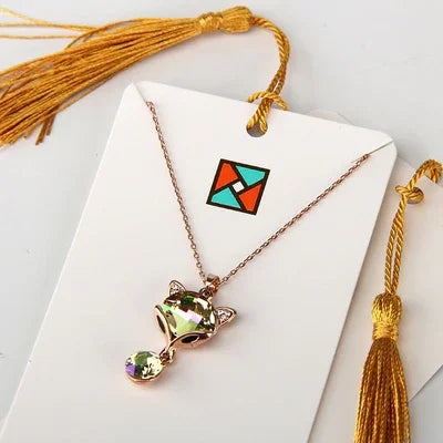 Jewelry Display Cards With Tassel