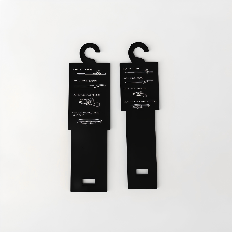 Custom Logo Plastic Belt Display Hook Hanger