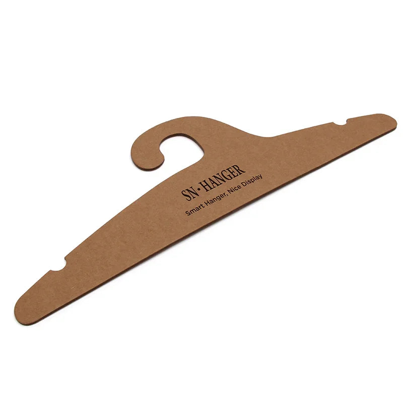 Custom Kraft Paper Hanger for Sustainable Apparel and Retail Displays
