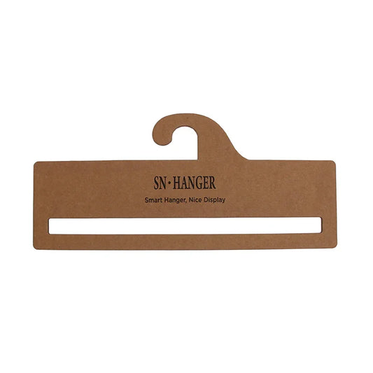 Custom Cardboard Hanger for Fashion Accessories | Eco-Friendly Retail Display