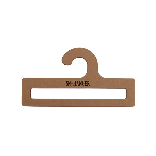 Eco Friendly Kraft Paper Scarf Hanger Custom Apparel Display Hook
