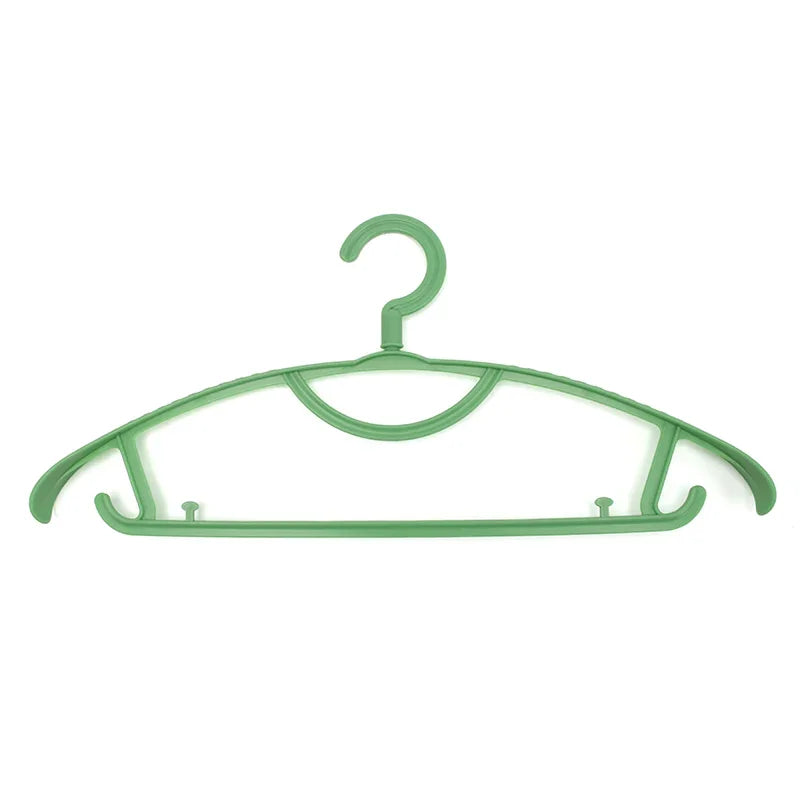 Customizable Multi-Color Plastic Clothes Hangers with Logo Printing