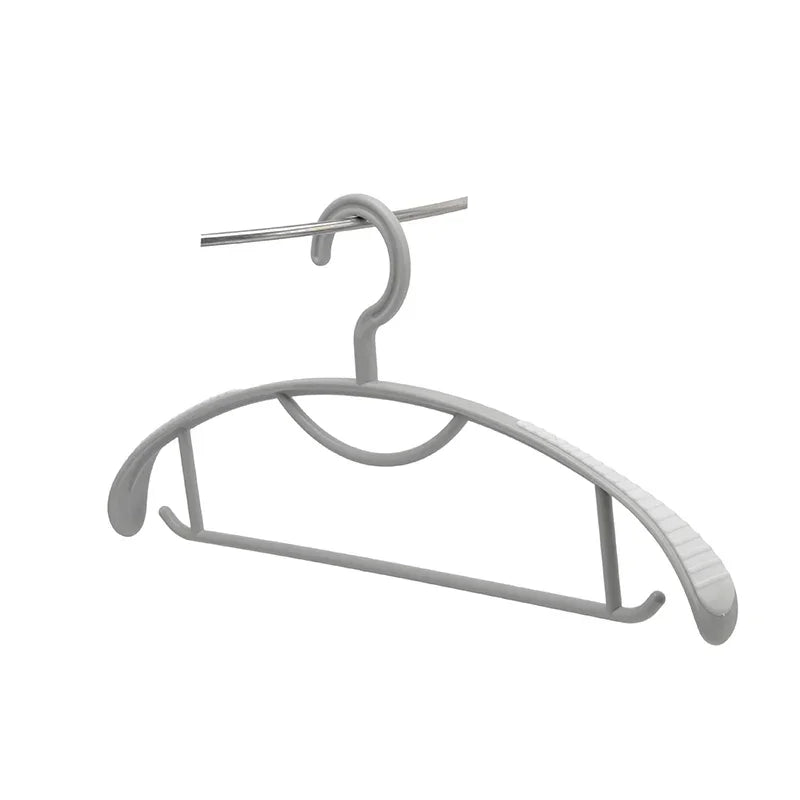 Custom Plastic Clothes Hanger with Wide Shoulder