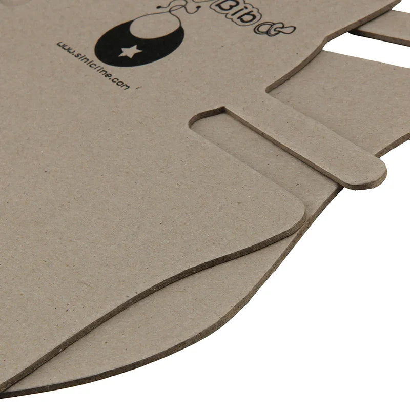 Custom Cardboard Hanger for Baby Bibs – Eco-Friendly Display Solution