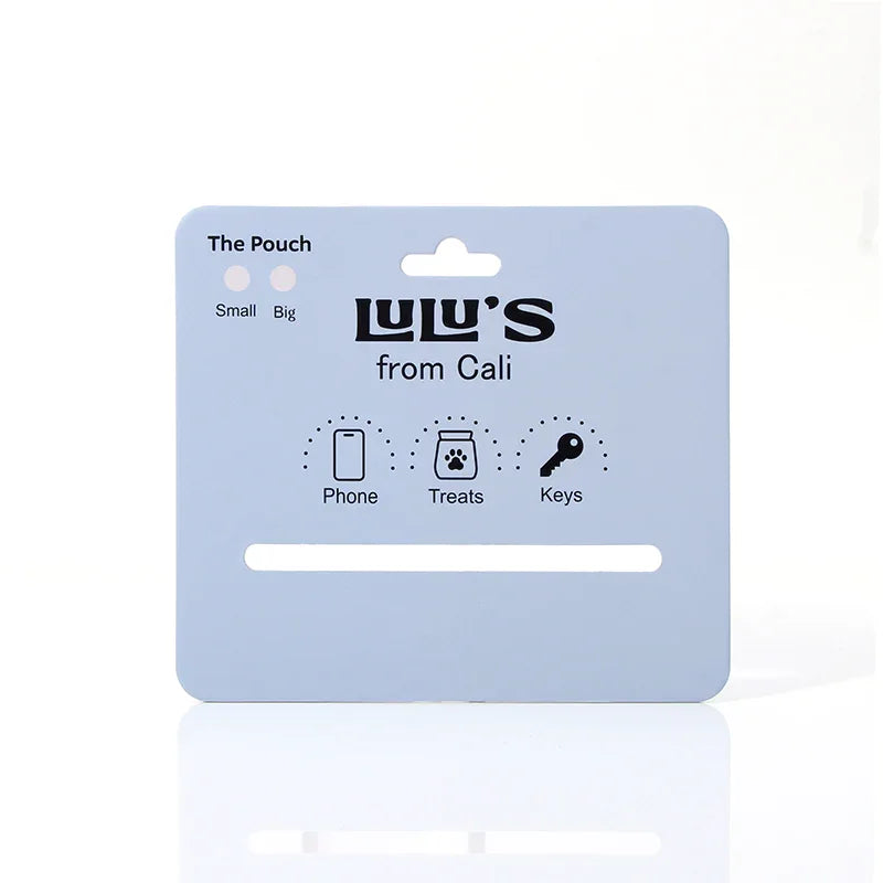 Custom Dog Harness & Treat Pouch Display Cards – Multi-Size Pet Packaging