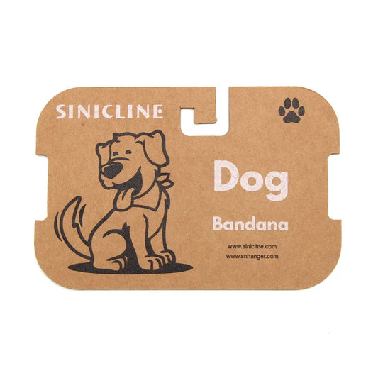 Custom Kraft Display Card for Dog Bandana Eco Friendly Packaging