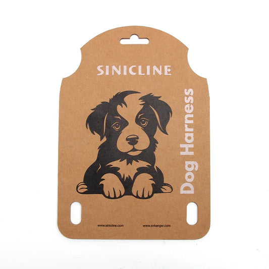 Custom Kraft Hanger Card for Dog Harness Packaging Display