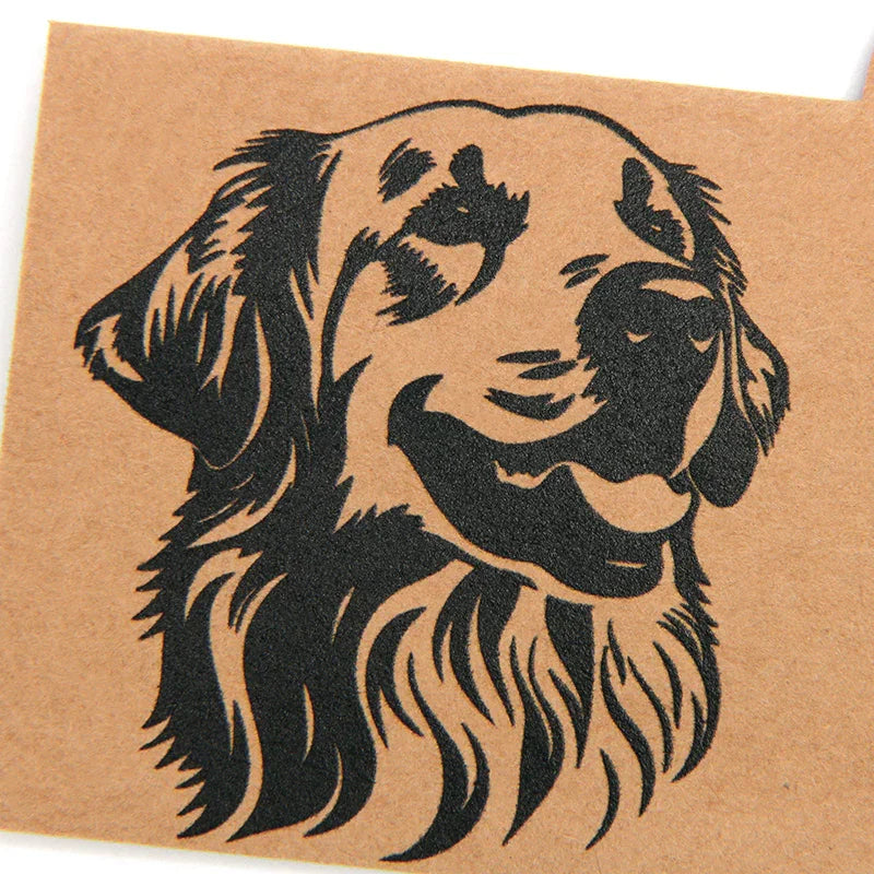 Custom Kraft Wrap-Around Hanger Card for Dog Harness Packaging