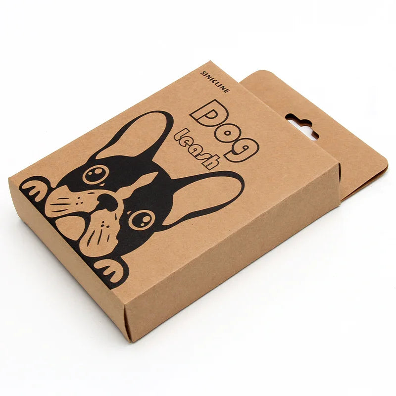 Custom Kraft Paper Hanging Box for Dog Leash Packaging