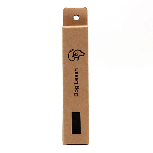 Custom Kraft Paper Hanging Box for Dog Leash Packaging