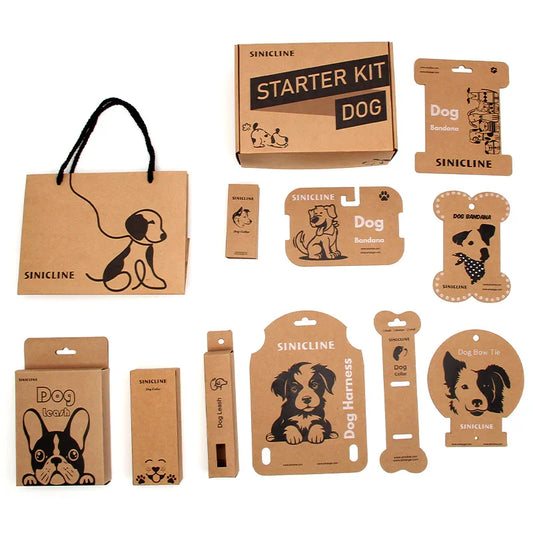 Custom Packaging Set for Pet Accessories with Retail Display Hangers