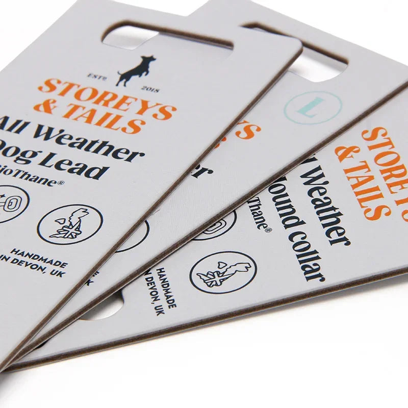 Custom Cardboard Hanger for Displaying Pet Products