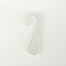 17mmx43mm Small Flat Plastic J Hook Hanger For Hats Stocking