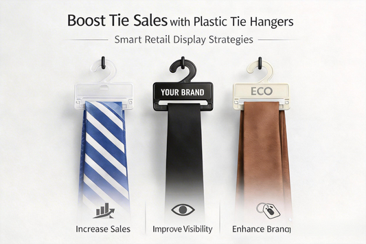 Boost Tie Sales with Plastic Tie Hangers: Smart Retail Display Strategies