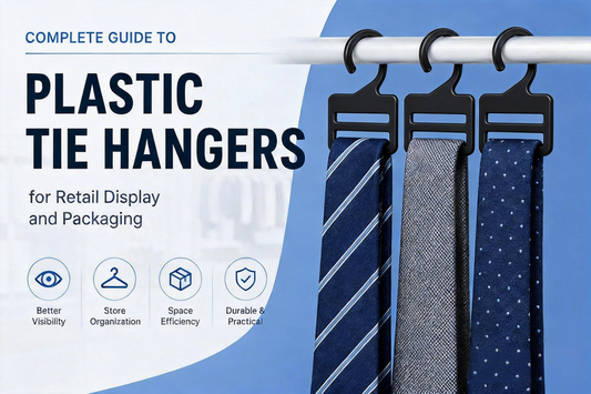 Complete Guide to Plastic Tie Hangers for Retail Display and Packaging