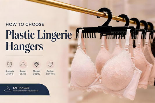 How to Choose Plastic Lingerie Hangers for Retail Display