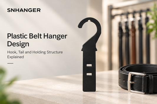 Plastic Belt Hanger Design: Hook, Tail and Holding Structure Explained
