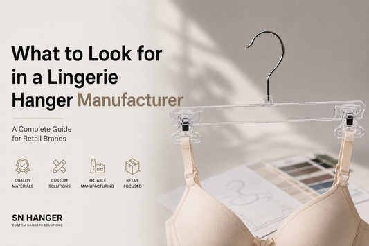 What to Look for in a Lingerie Hanger Manufacturer