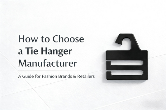 How to Choose a Tie Hanger Manufacturer for Bulk Custom Orders