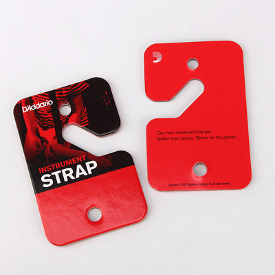 Custom Printing Instrument Strap Cardboard Hangers Punching Holes