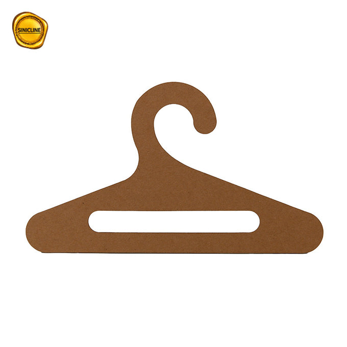 Customized Printing Kraft Paper Cardboard Hangers For Pet Clothing