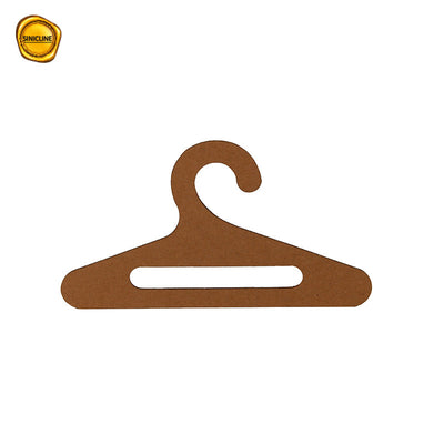 Customized Printing Kraft Paper Cardboard Hangers For Pet Clothing