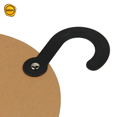 Customized Cardboard Hanger With Plastic Hook For Pet Clothes