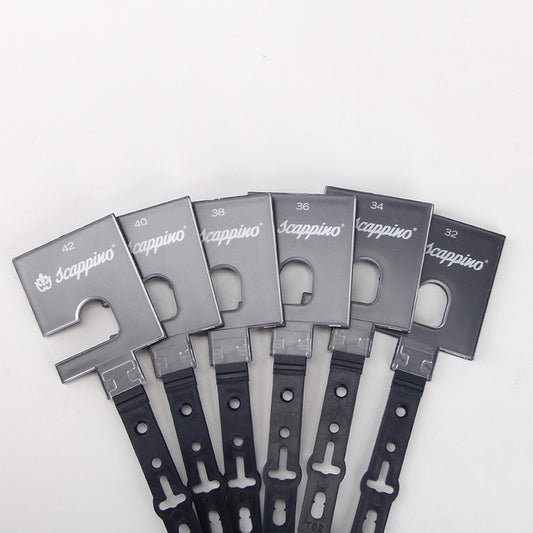 Custom PS & PE Belt Hanger with Size Display
