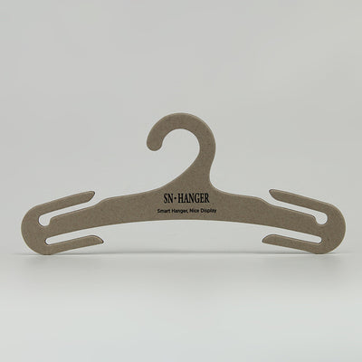 Recycled Custom Printing Thick Cardboard Paper Hanger Lingerie Hanger