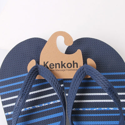 2mm Thick Flip Flops Recycled Cardboard Hangers With Kraft Paper