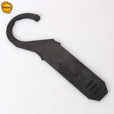 30mm*160mm Black 2.5mm Plastic Belt Hook For Shop Display