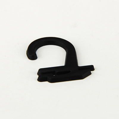 2mm 2.5mm Thick PE Black Plastic Hooks Silkscreen Printing
