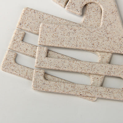 Vintage 50mm*150mm PLA PBAT Straw Plastic Tie Hangers For Men