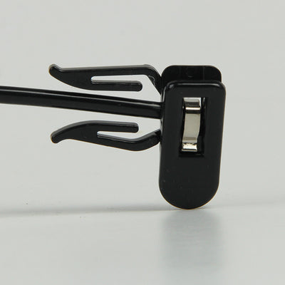 Space-Saving Customized Black Plastic Hangers for Female Bra, Underwear, and Pants