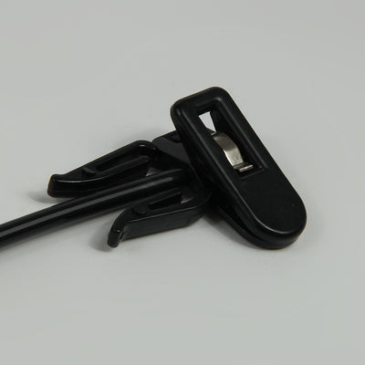 Space-Saving Customized Black Plastic Hangers for Female Bra, Underwear, and Pants