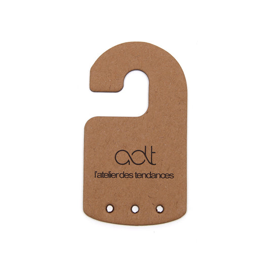 Custom Kraft Hanging Card for Accessories