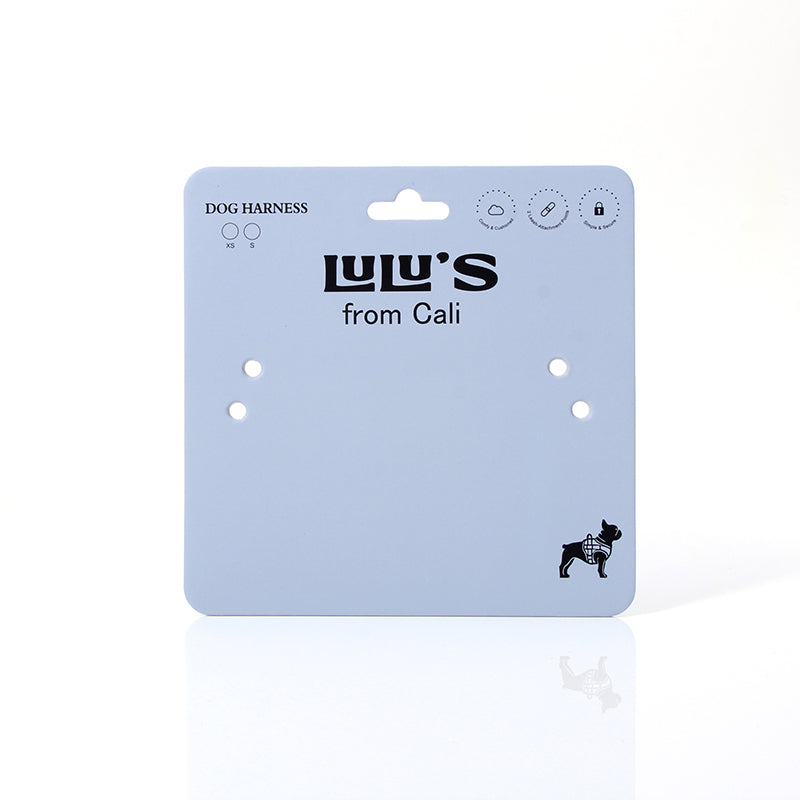 Custom Dog Harness & Treat Pouch Display Cards – Multi-Size Pet Packaging