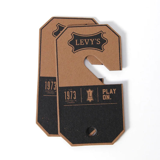 Custom Kraft Paper Hanger Card for Belts and Accessories